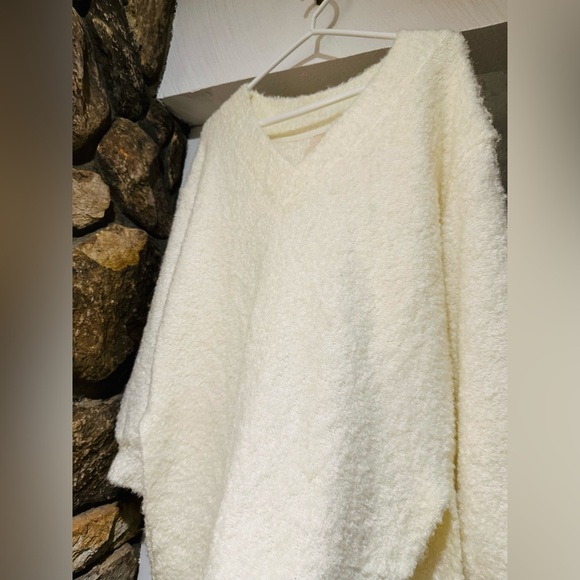 NWOT ANTHROPOLOGIE PILCRO TEDDY V-NECK TUNIC SWEATER. Size XXS. - Picture 13 of 15